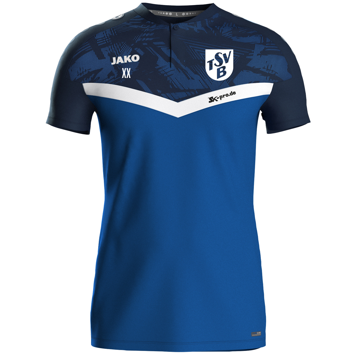 JAKO Polo Iconic inkl.Wappen und Vereinsname (Initialen optional)