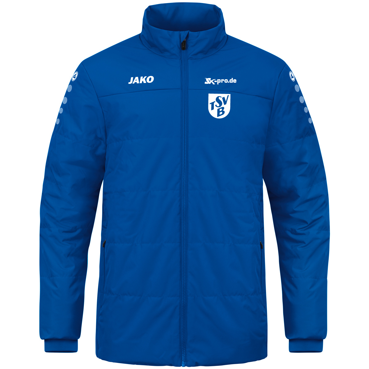 JAKO Coachjacke Team inkl.Wappen und Vereinsname (Initialen optional)