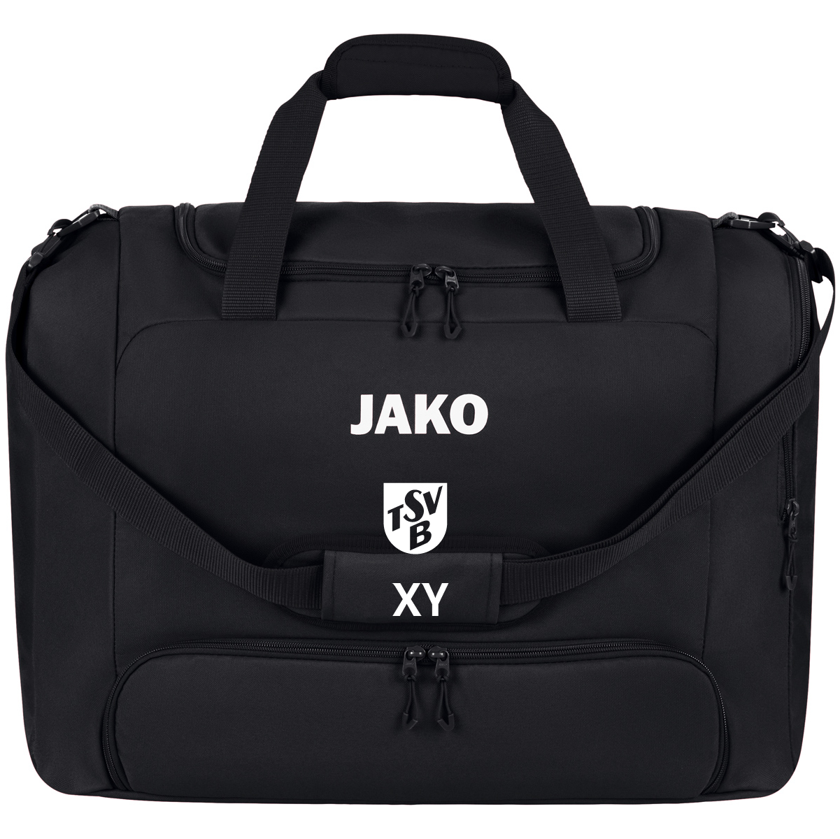 JAKO Sporttasche One mit Bodenfach inkl.Wappen (Initailen optional)