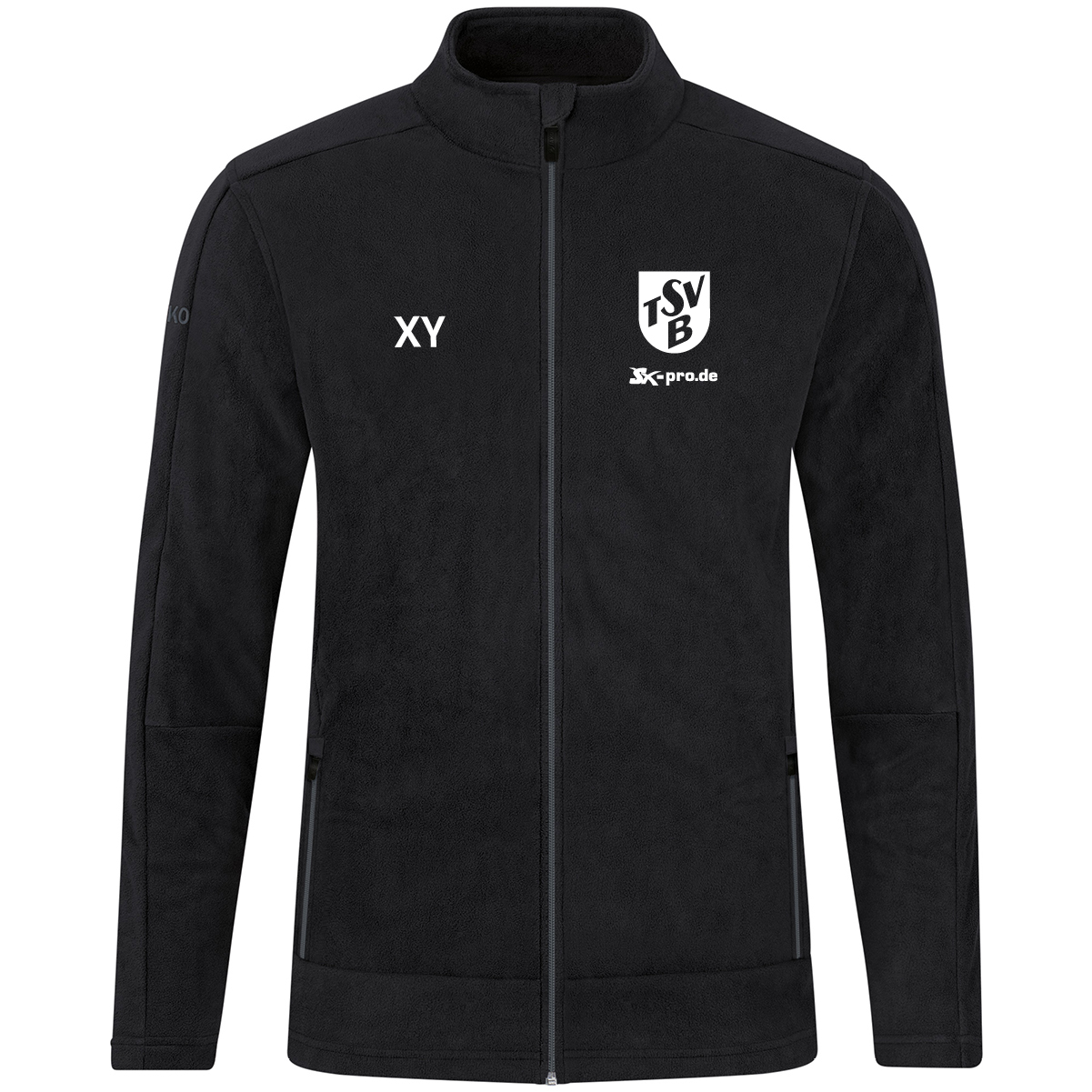 JAKO Fleecejacke inkl.Wappen (Initialen optional)