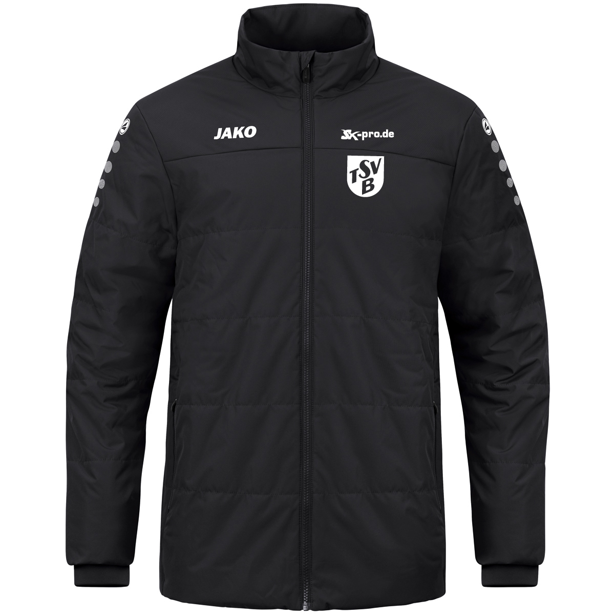 JAKO Coachjacke Team inkl.Wappen und Vereinsname (Initialen optional)