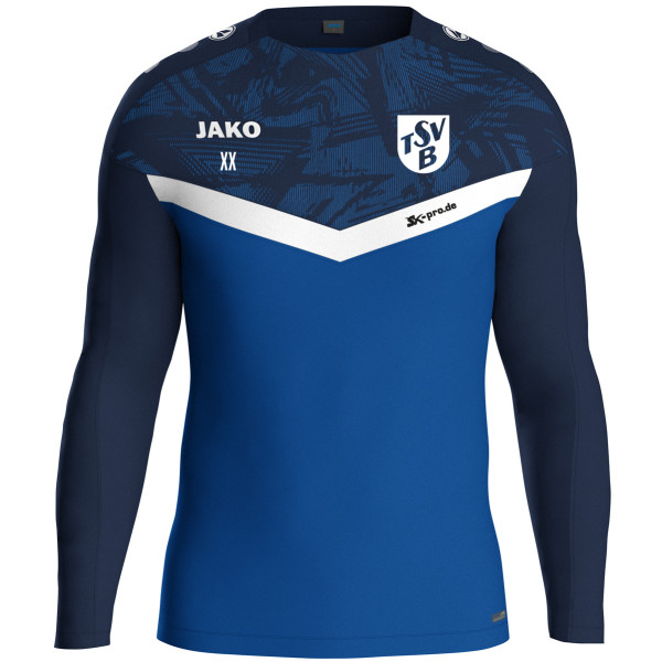 Sweat Iconic inkl. Wappen und Vereinsname (Initialen optional)